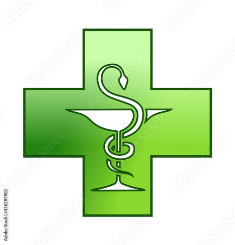 pharmacie caducée logo