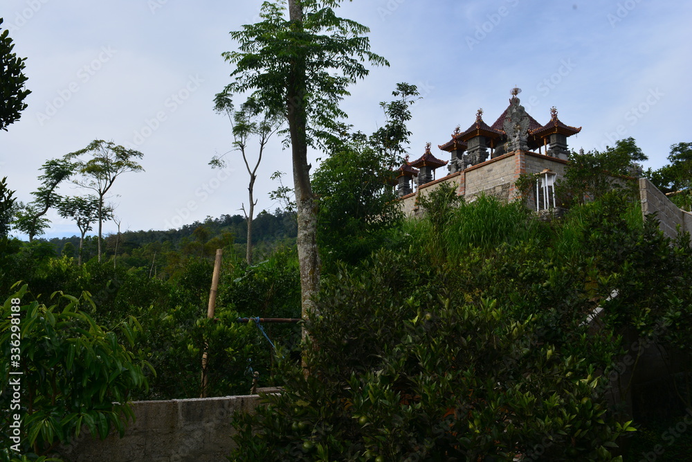 old castle in the park bali