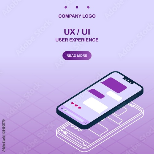 example ui ux web page