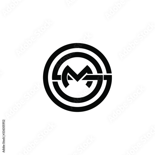gsm original monogram logo design