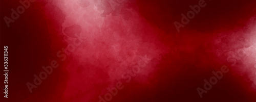Dark burgundy, wine color watercolor background. Dark red luxury background.