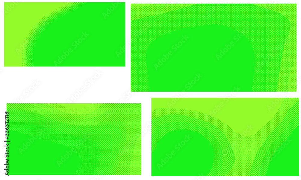 Bright green yellow vector retro comic dotted backgrounds design. Pop art background set with halftone dots. Vector illustration for sale banner. Eps 10. Bright green yellow vector retro comic dotted backgrounds design. Pop art background set with halftone dots. Vector illustration for sale banner. Eps 10.