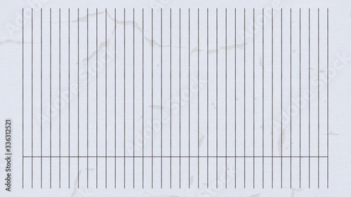 Wallpaper Mural 3d rendering of paper with line marked there Torontodigital.ca