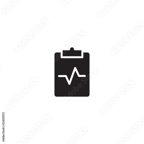 Medical report icon. Medical Test Icon. Vector illustration
