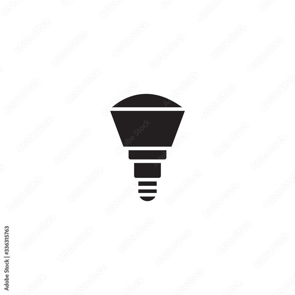 Light Bulb icon vector. Lighting Electric lamp icon. Electricity, shine symbol. Trendy Flat style for graphic design, Web site, UI. EPS10. - Vector illustration Light Bulb icon vector. Lighting Electric lamp icon. Electricity, shine symbol. Trendy Flat style for graphic design, Web site, UI. EPS10. - Vector illustration