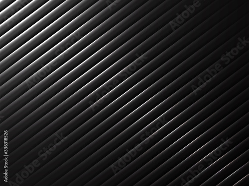 Dark Abstract Metal background with line texture design, Vector illustration