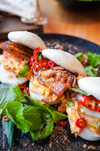 Pork belly bao 