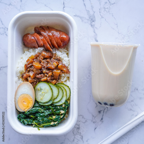 Taiwanese meal set 