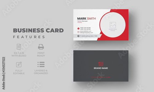  Creative Modern Business Card | Restaurant Business Card Template 