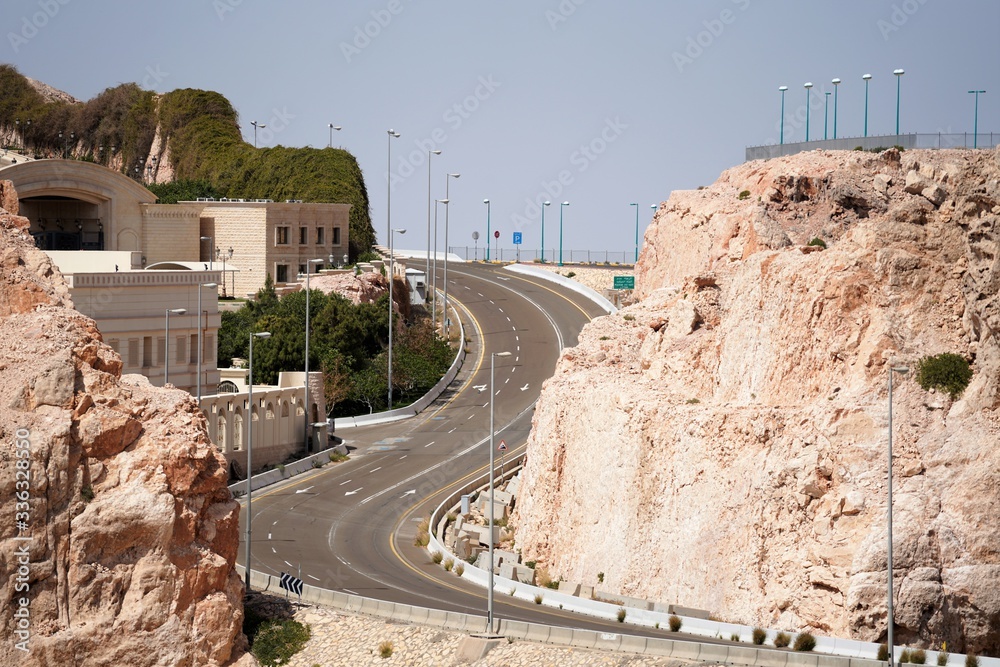 Fototapeta premium road in the mountains
