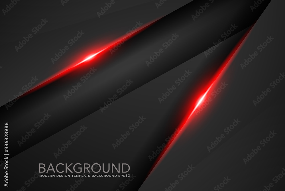 Abstract black technology concept design. Vector template background , abstract metallic red black frame layout design tech innovation concept background Abstract black technology concept design. Vector template background , abstract metallic red black frame layout design tech innovation concept background