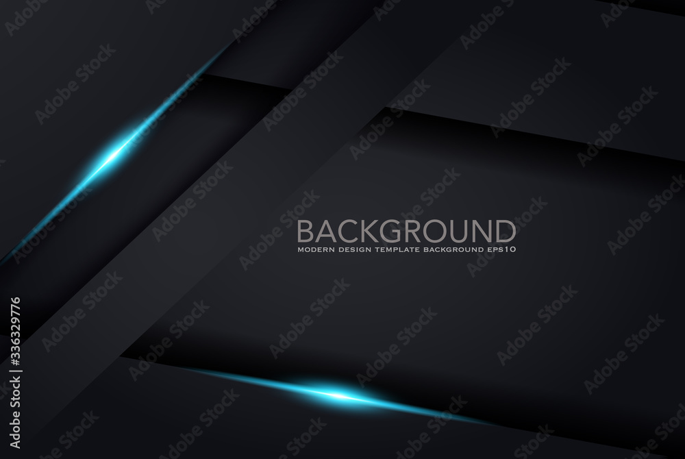 black abstract background pattern stripe paper material 3d render. business technology commercial sale concept layout with copy space
