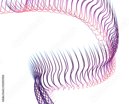 Abstract background blend wave line design for Wallpaper, Banner, Background, Card, Book Illustration, landing page