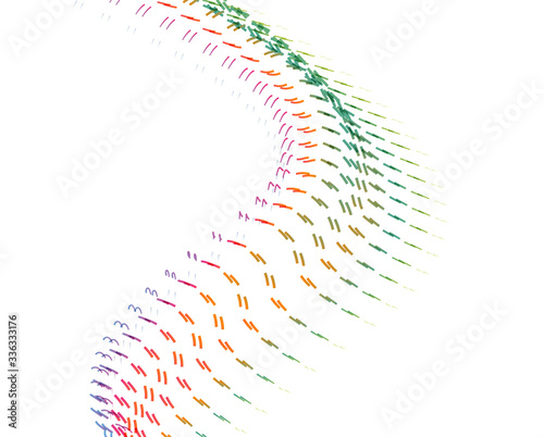 Abstract background blend wave line design for Wallpaper, Banner, Background, Card, Book Illustration, landing page