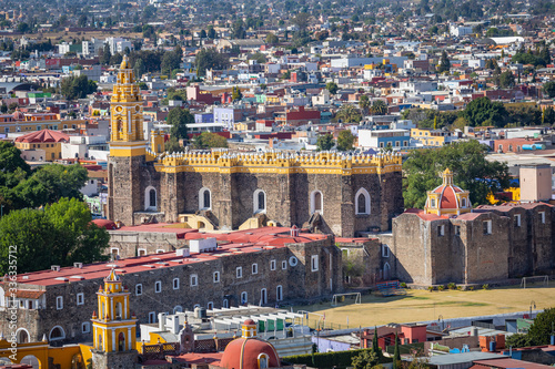 Convent of San Gabriel in Cholula, Mexico. Latin America. photo