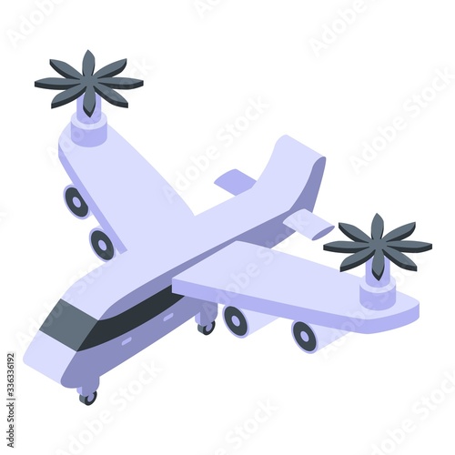 Air plane taxi icon. Isometric of air plane taxi vector icon for web design isolated on white background