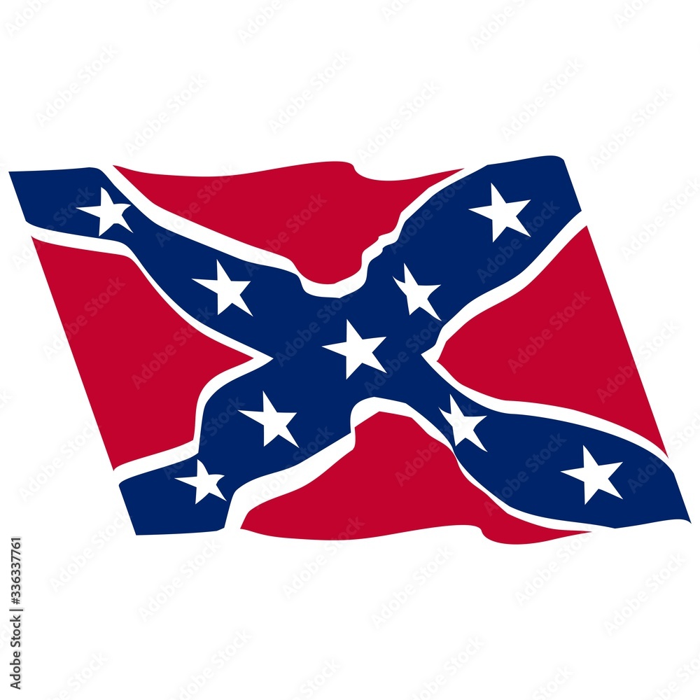 Flag of the confederate states of america. Background vector illustration. Flag of the confederate states of america. Background vector illustration.