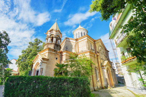 Armenian Apostolic Church Surb Kristos Amenaprkachekheci (Church of the Holy Christ of the Savior). Batumi, Georgia. photo