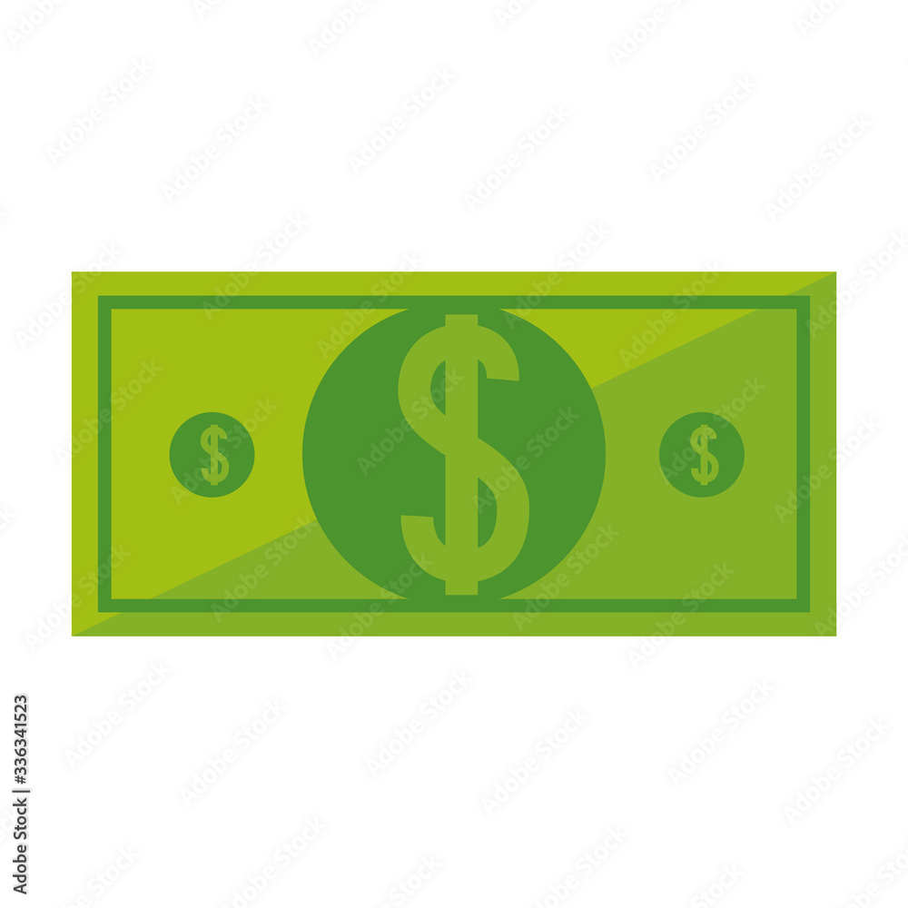 bill of money financial item banking commerce market payment buy currency accounting and invest theme Vector illustration bill of money financial item banking commerce market payment buy currency accounting and invest theme Vector illustration