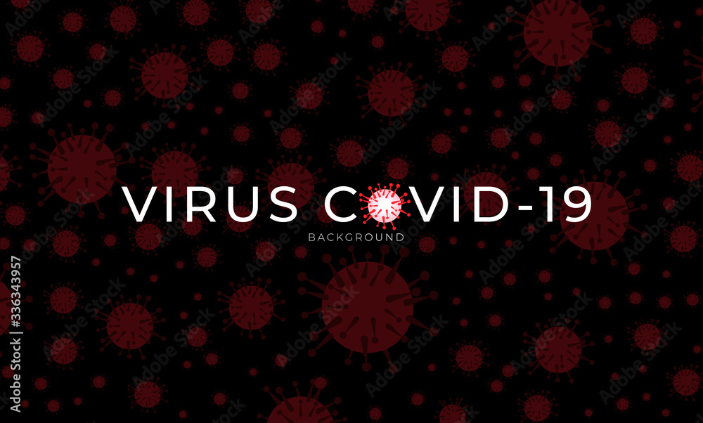 Corona virus, COVID-19 Wuhan virus disease from china. Vector illustrate.