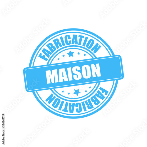 Fabrication maison bleu