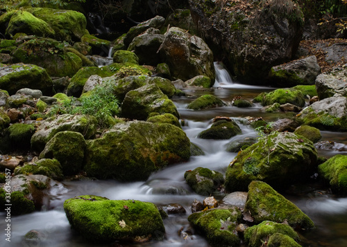 long exposures in autumn in the Pesio Valley