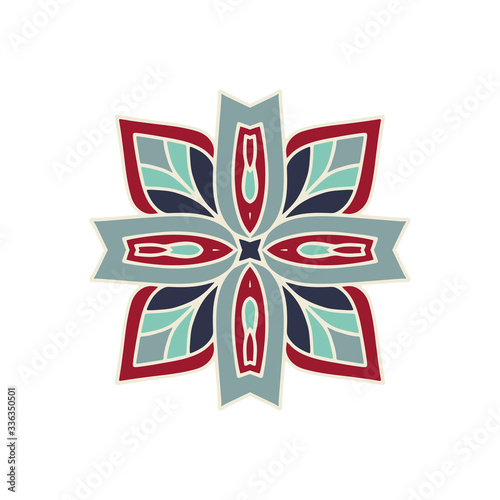 Mandala. Ethnic decorative element
