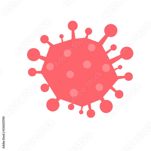 Coronavirus danger and public health risk disease
