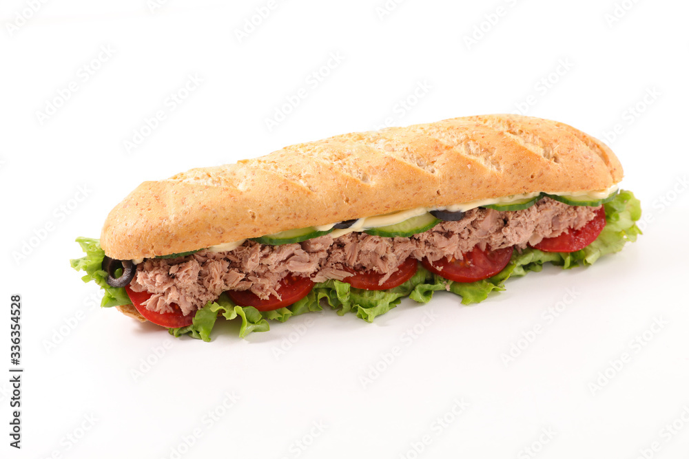 sandwich isolated on white background sandwich isolated on white background
