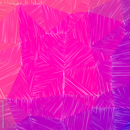 Hand-drawn pencil background. Marker hatching background. Admirable pencil sketch with colorful strokes. Imaginative vector illustration.