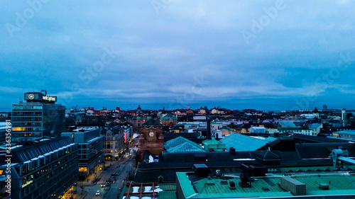 Evening View of Stockholm