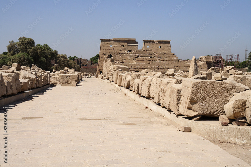 
Temple of Karnak in Egypt