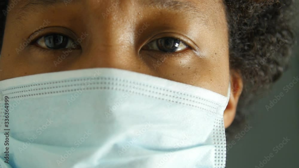 Healthcare worker looking at the camera Healthcare worker looking at the camera