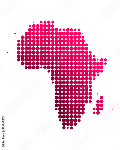Karte von Afrika