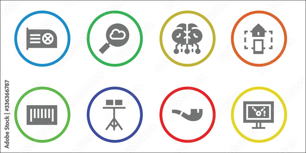 Modern Simple Set of system Vector filled Icons