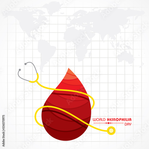 Background for World Hemophilia Day -17th April