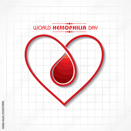 Background for World Hemophilia Day -17th April