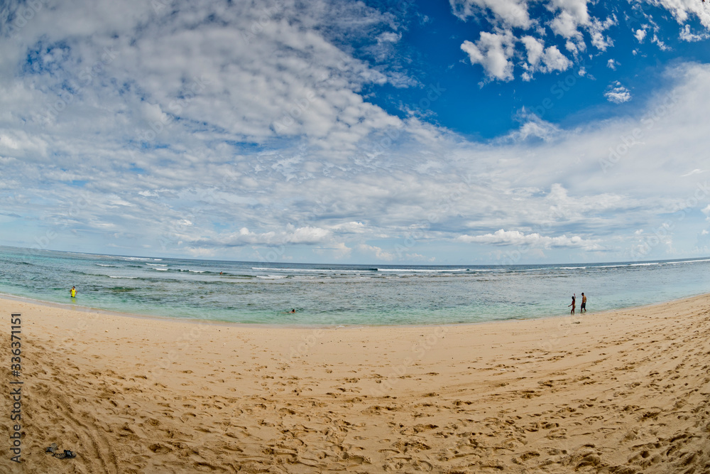 Beautiful view of Bali beach.