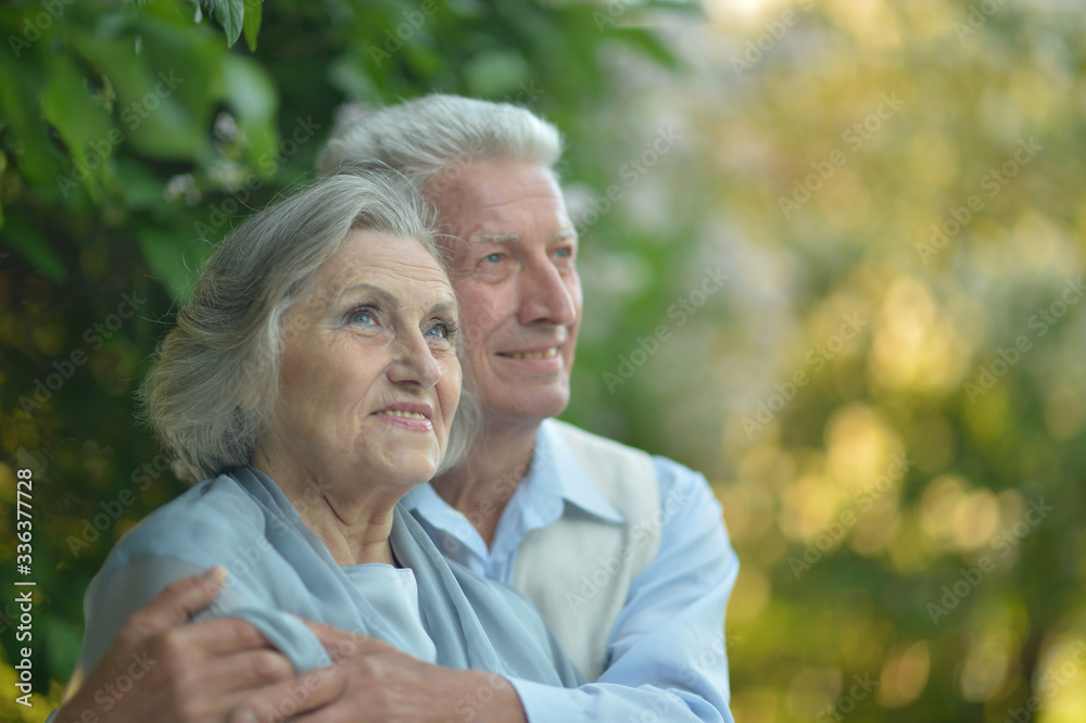 Portrait of a beautiful caucasian senior couple Portrait of a beautiful caucasian senior couple