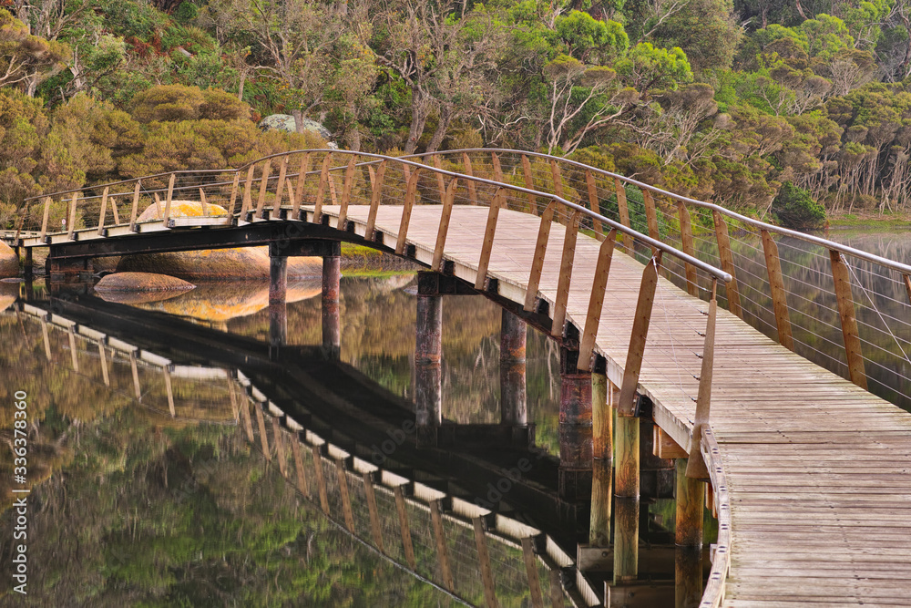 Bridge at Tidal River, Wilsons Promontory National Park Bridge at Tidal River, Wilsons Promontory National Park