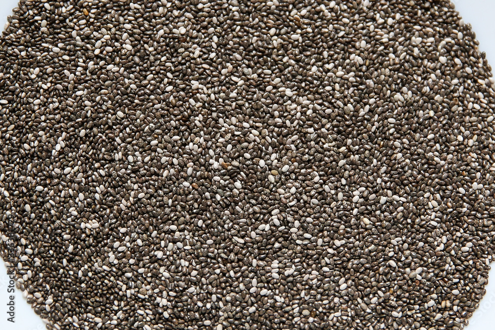Fototapeta premium Natural chia seeds