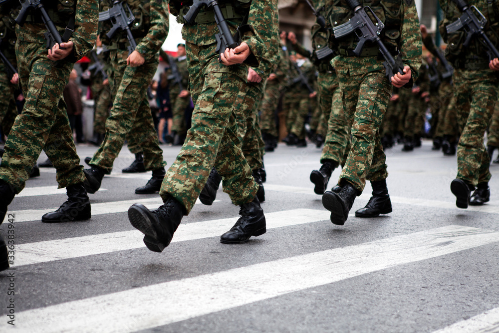 soldiers on uniform, parade soldiers on uniform, parade