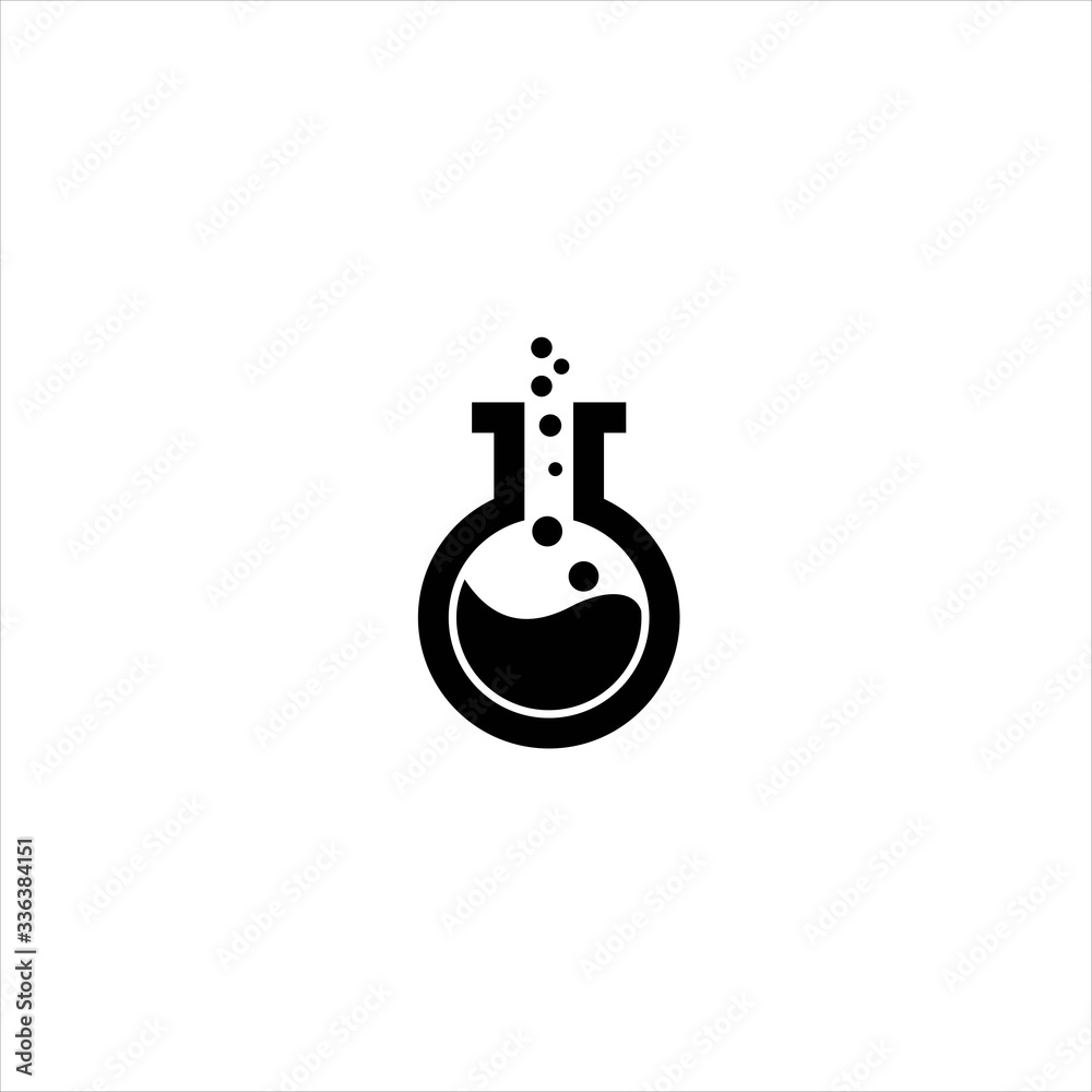 lab bottle logo designs Vector Image Stock Vector Adobe Stock