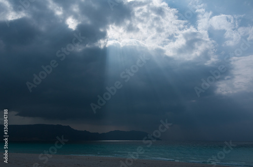 Storm clouds, Socotra Island, Yemen