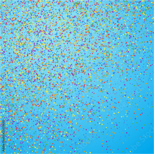 Festive confetti. Celebration stars. Colorful conf