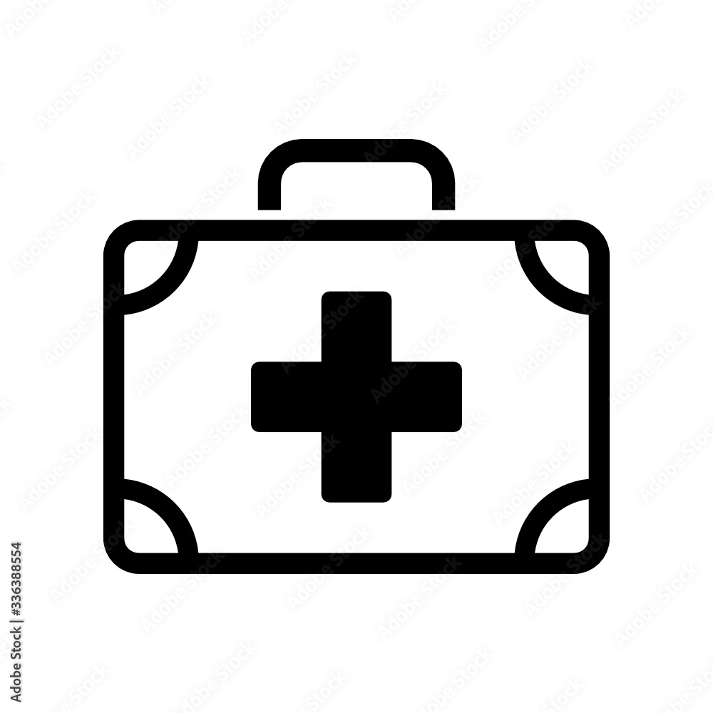 Obraz premium apteczka ikona