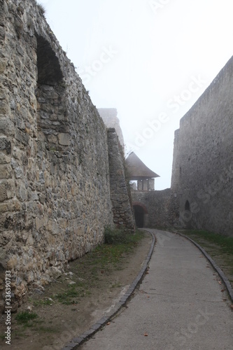 the great wall of the old fortress