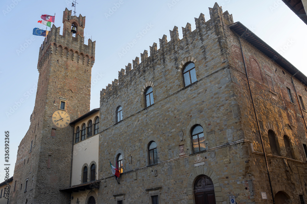 Arezzo, Tuscany: historic buildings