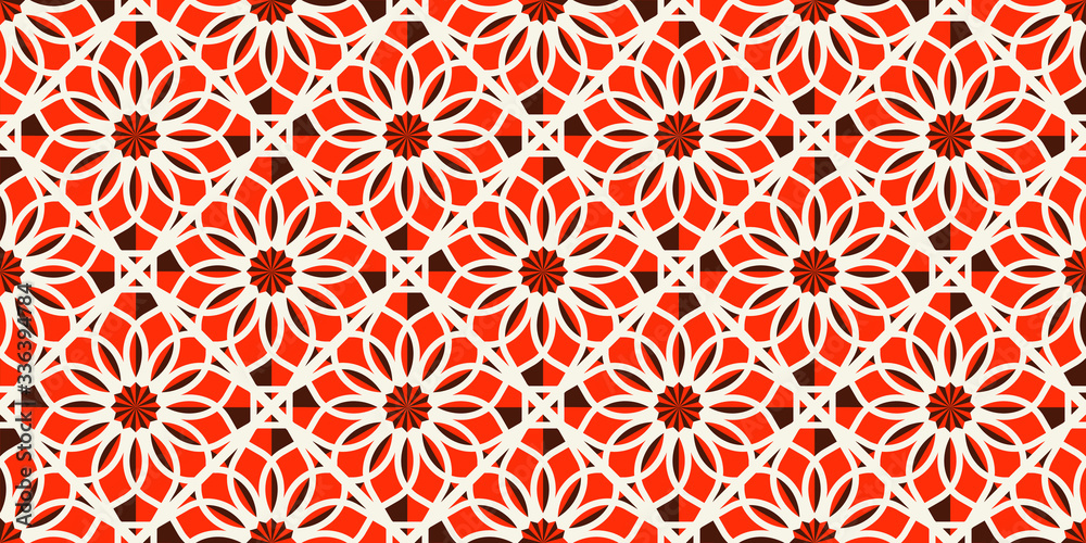 Vector Border Arabic Pattern Vector Border Arabic Pattern