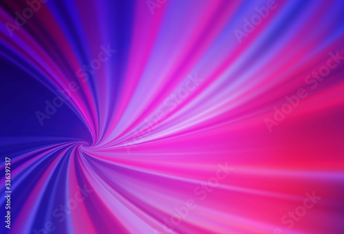 Light Purple, Pink vector blurred pattern. Colorful illustration in abstract style with gradient. Smart design for your work.